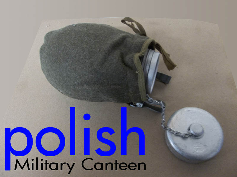 Polish Military Canteen w/ Cover